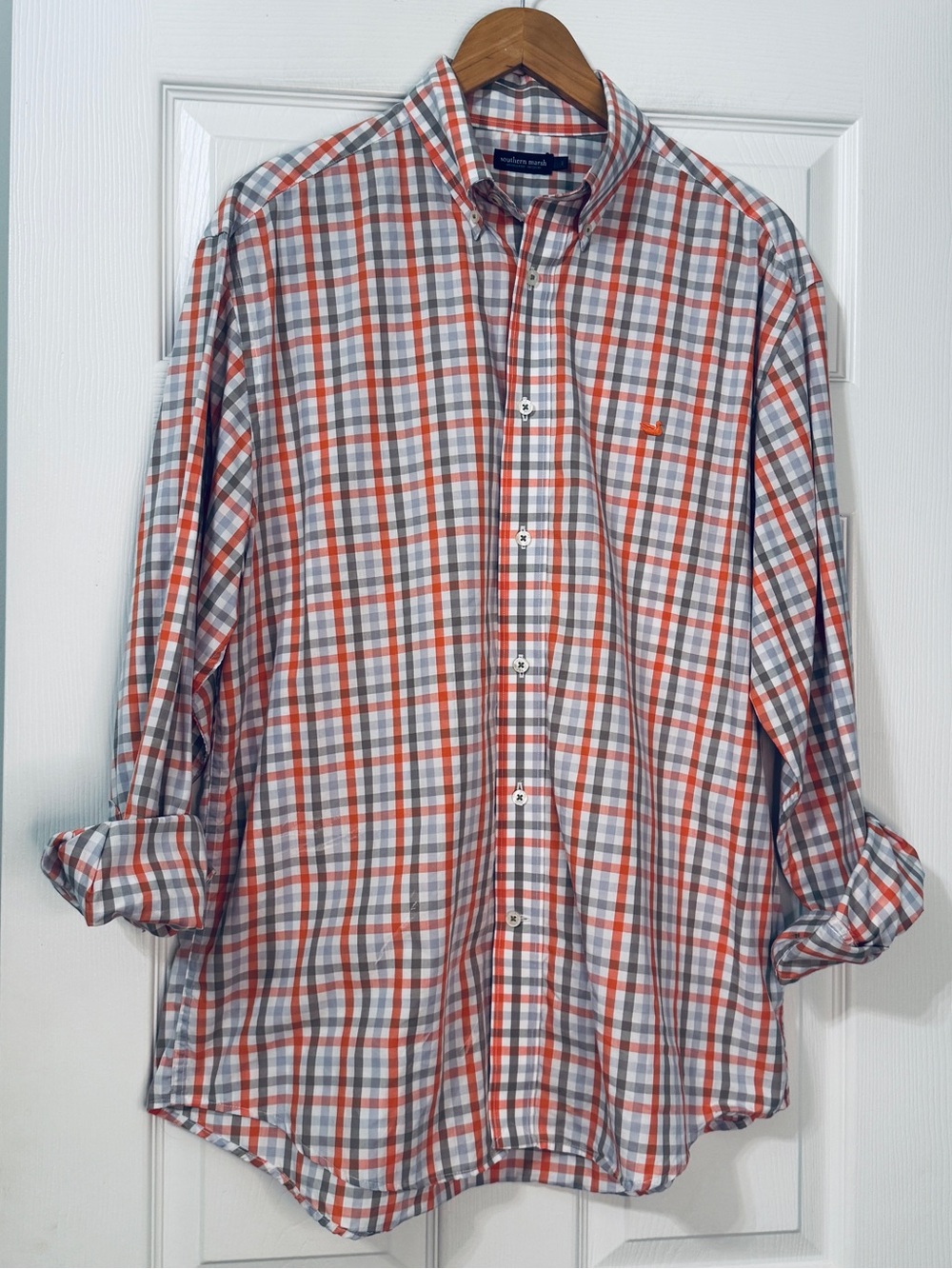 Southern Marsh Button Down Shirt Size Large